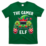 Christmas The Gamer Elf Video Gaming T-Shirt - Irish Green