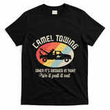 Camel Towing Halloween Retro T-Shirt - Black