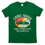 Camel Towing Halloween Retro T-Shirt - Irish Green