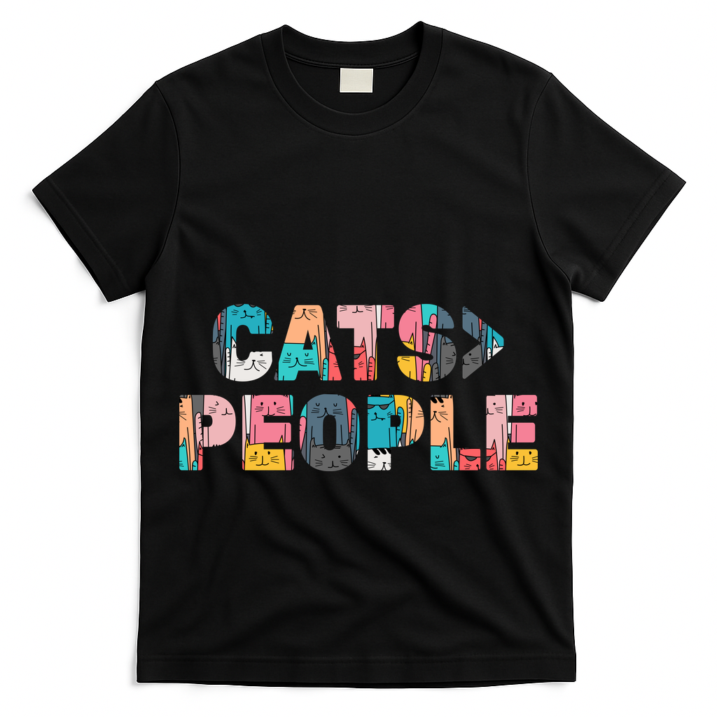 Cats Greater Than People T-Shirt