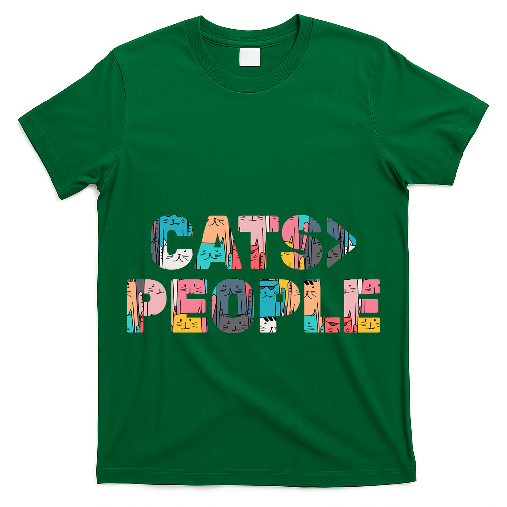 Cats Greater Than People T-Shirt