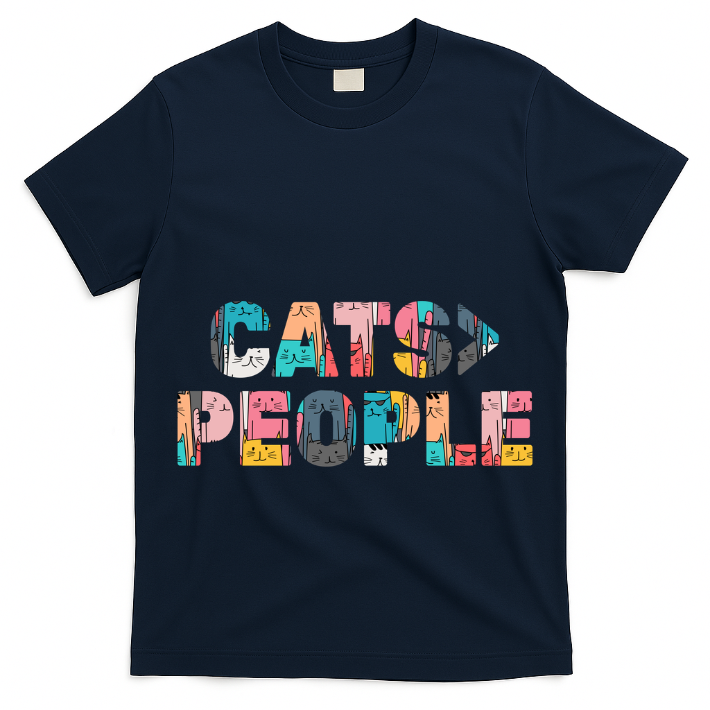 Cats Greater Than People T-Shirt