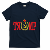 Comrade Trump Russian Fool Trump Impeach Trump Russian T-Shirt - Navy