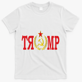 Comrade Trump Russian Fool Trump Impeach Trump Russian T-Shirt - White