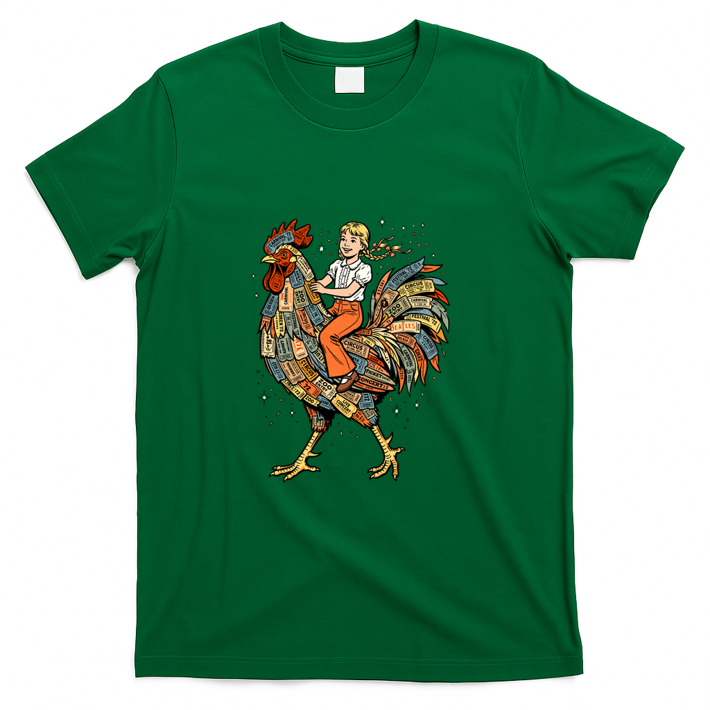 Chicken To Ride - Green