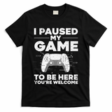 Cool Video Gamer For Men Kids Game Paused Gaming Gamers T-Shirt