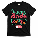 Cute Vacay Mode Summer On Funny Family Vacation T-Shirt - Black