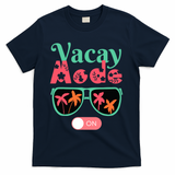 Cute Vacay Mode Summer On Funny Family Vacation T-Shirt - Navy