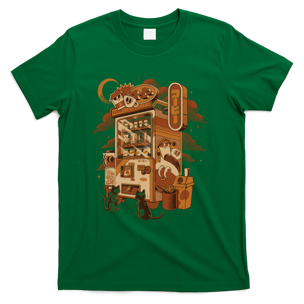 Coffee Vending Machine - Green