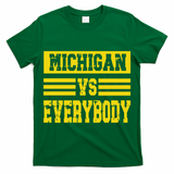 Cool Vintage Michigan Vs Every Body College Football T-Shirt