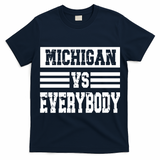 Cool Vintage Michigan Vs Every Body College Football T-Shirt