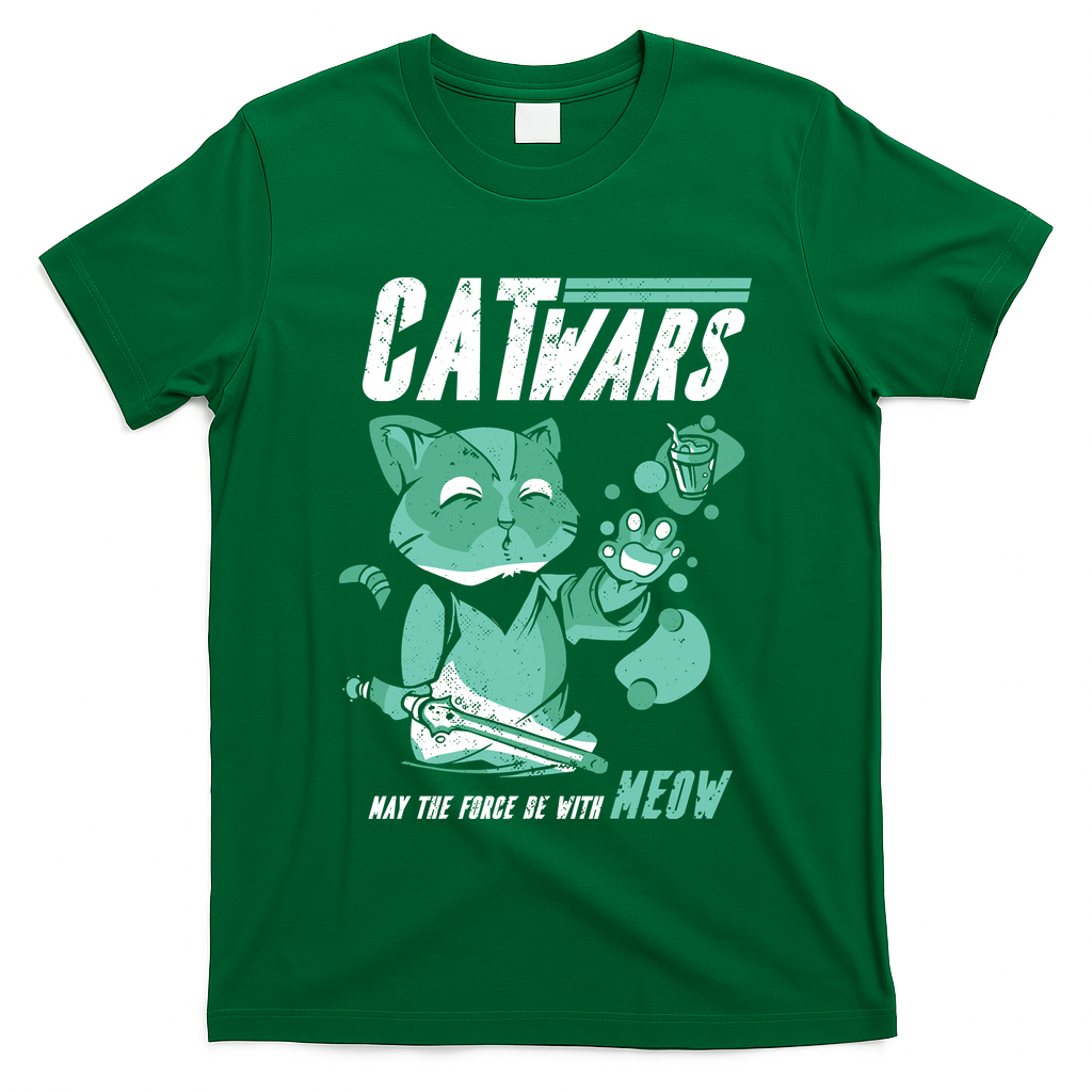 CatWars Funny Cat War Spoof T-Shirt