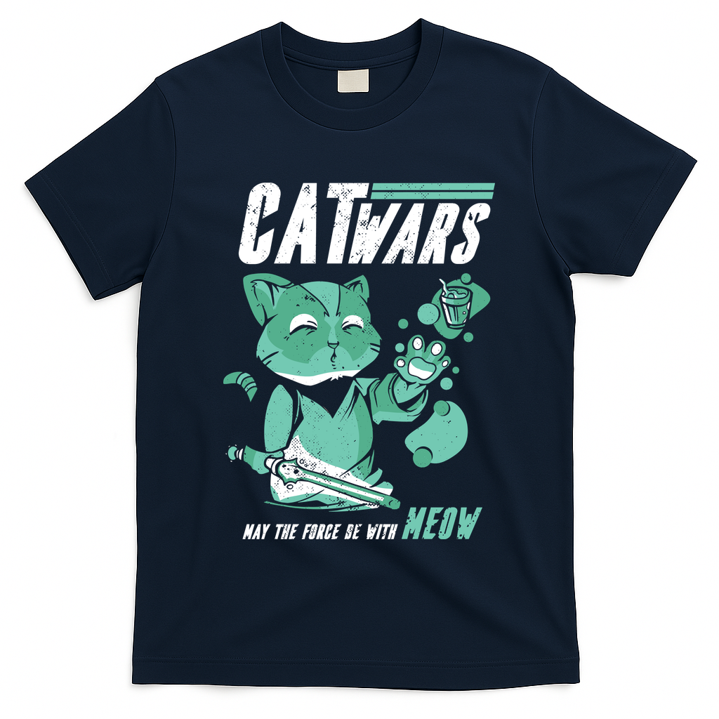 CatWars Funny Cat War Spoof T-Shirt