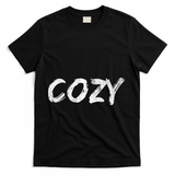 Cozy Word T-Shirt - Black