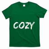 Cozy Word T-Shirt - Green