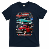 Cruising Woodward Classic Truck 2026 M1 Vintage Auto Lover Gift T-Shirt - Navy Blue