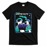 Cozy Winter Cats - Black