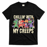 Chillin With My Creeps Halloween Animals T-Shirt