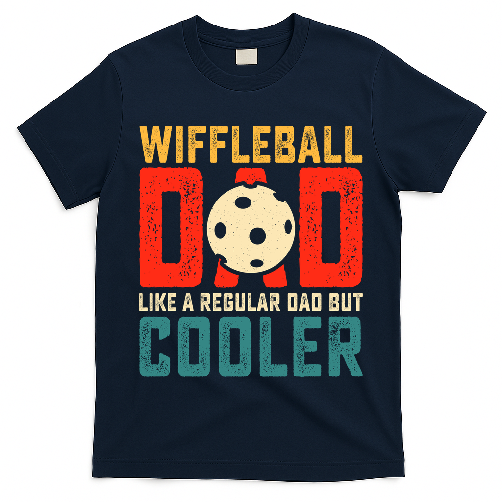Cooler Wiffleball Dad Father's Day T-Shirt