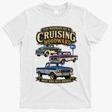 Cruising Woodward M1 Vintage Classic Trucks 2026 T-Shirt - White