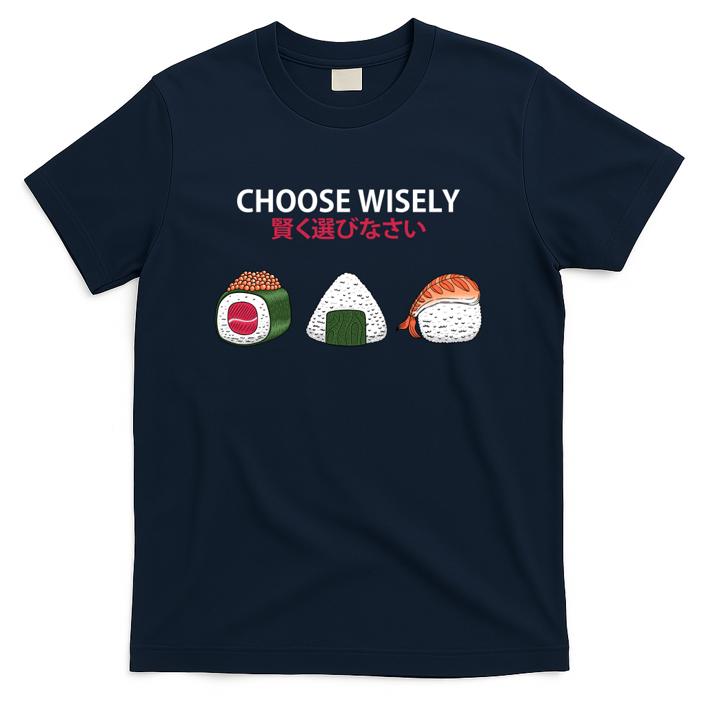 Choose Wisely Sushi Trio - Navy
