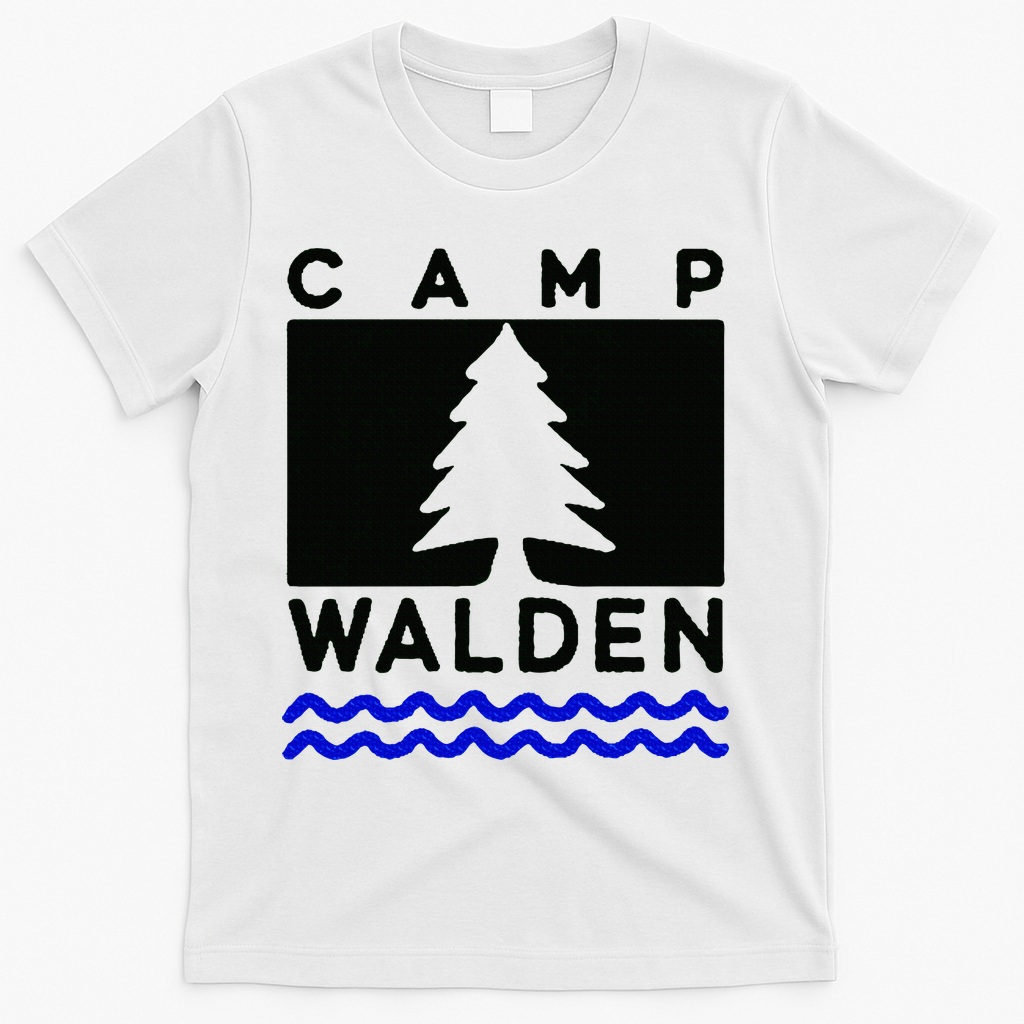 Camp Walden Summer Camp  Summer Camp T-Shirt - White