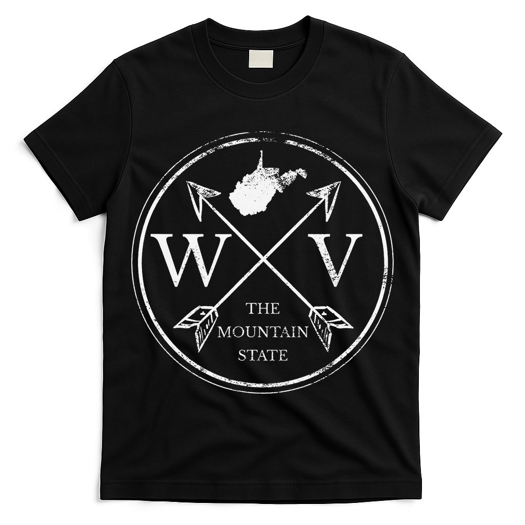 Cute West Virginia Wv The Mountain State T-Shirt