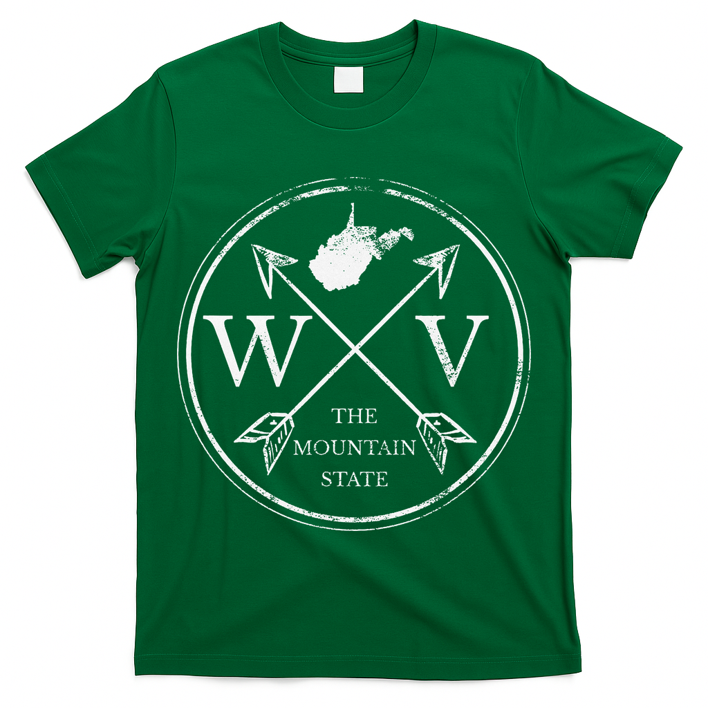 Cute West Virginia Wv The Mountain State T-Shirt