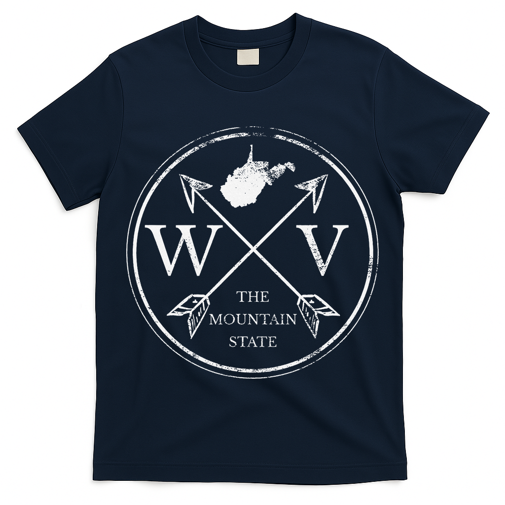 Cute West Virginia Wv The Mountain State T-Shirt