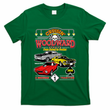 Crusin Woodward Woodward Ave Detroit To Pontiac A Michigan Tradition 2024 T-Shirt