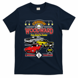 Crusin Woodward Woodward Ave Detroit To Pontiac A Michigan Tradition 2024 T-Shirt