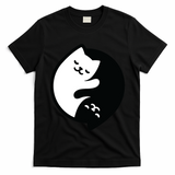 Cat Yin And Yang Cute T-Shirt