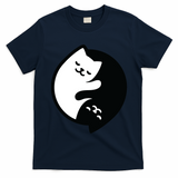 Cat Yin And Yang Cute T-Shirt