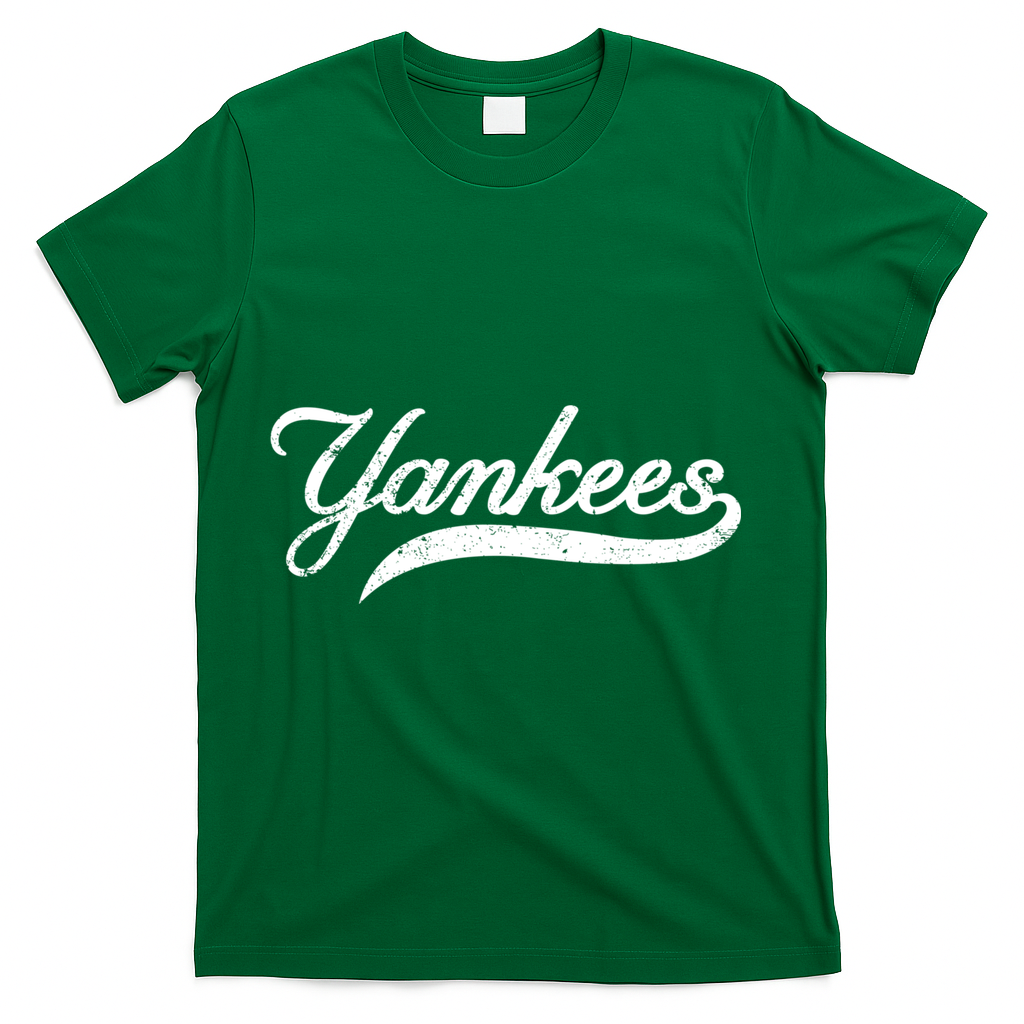 Classic Yankees Vintage Retro T-Shirt - Green