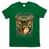 Deer 100 Days Of School Student Teacher 100th Day T-Shirt