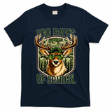Deer 100 Days Of School Student Teacher 100th Day T-Shirt