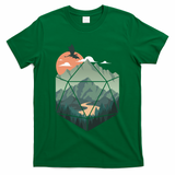 D20 Art Dungeons Lover Fantasy Gaming T-Shirt