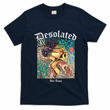 Desolated Bite Down Artwork T-Shirt - Navy Blue