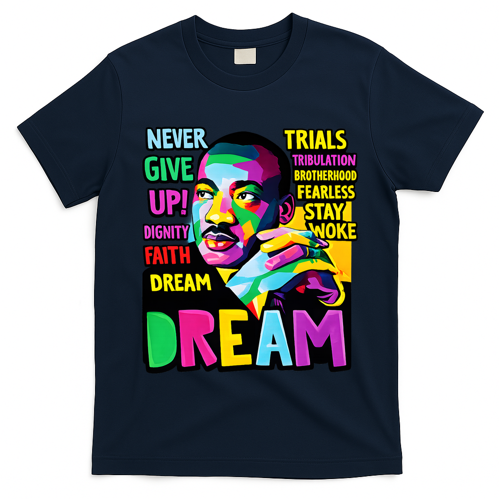 Dream Black History Month Martin Luther King Day T-Shirt