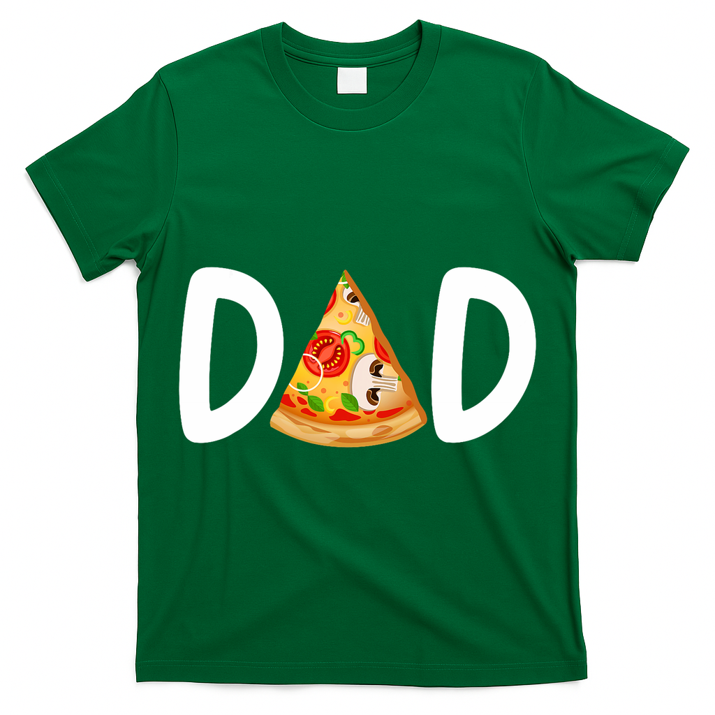 Dad Birthday Pizza 1st Birthday Pizza Family Matching T-Shirt
