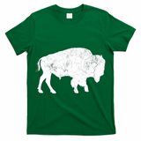 Distressed Buffalo Retro Bison Animal Lover T-Shirt