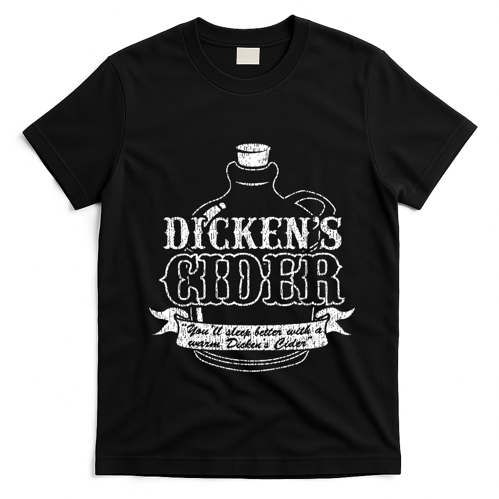 Dickens Cider T-Shirt - Black