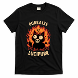 Demon Cat Lucipurr - Funny Gothic Kitten - Black