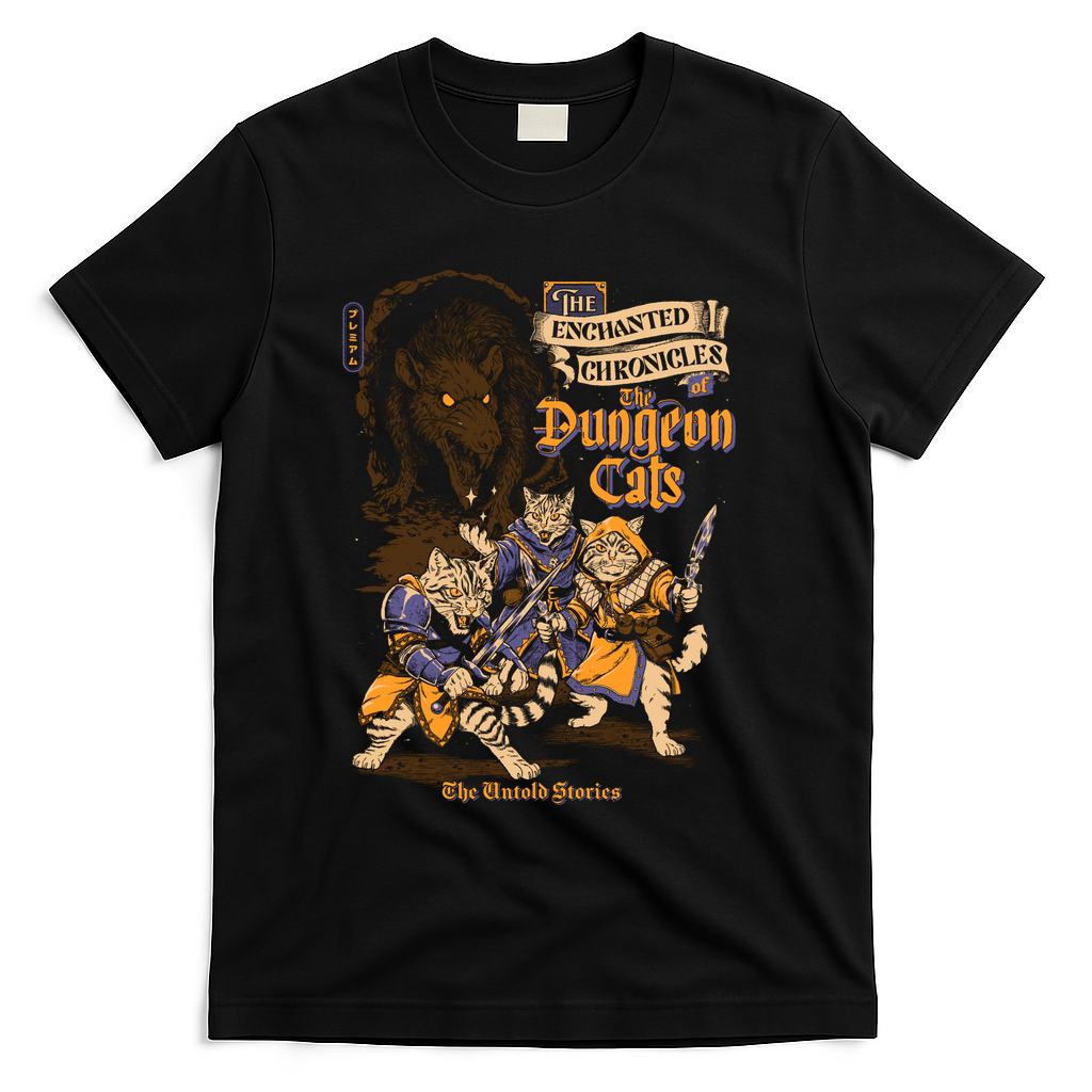 Dungeon Cats - Black
