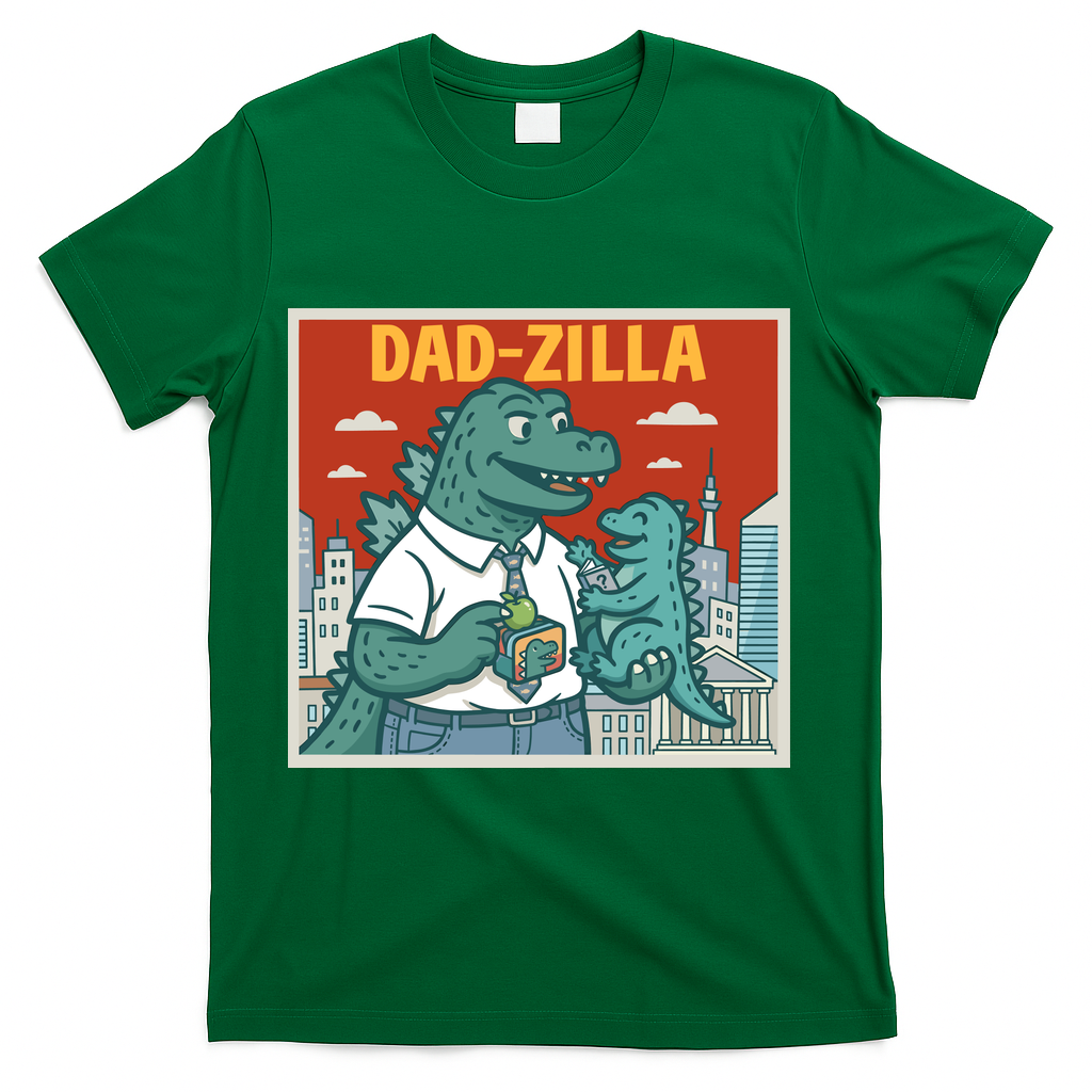 Dadzilla T-Shirt - Green