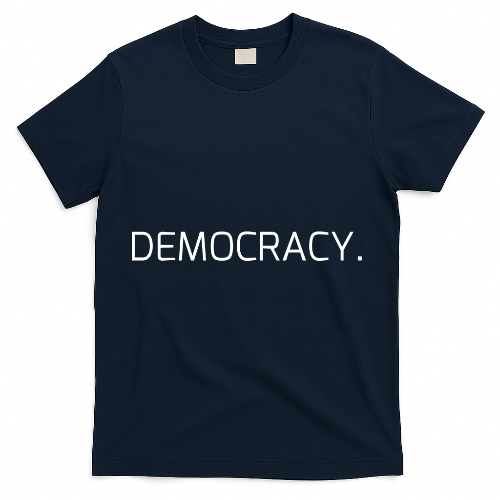 Democracy T-Shirt - Navy