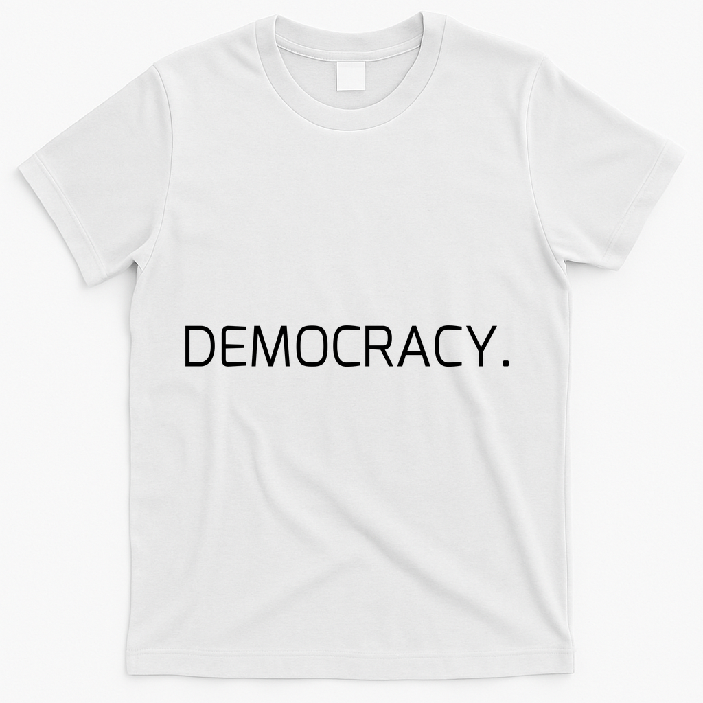 Democracy T-Shirt - White