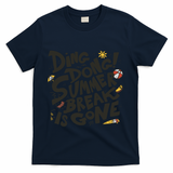 Ding Dong Summer Break Is Gone T-Shirt - Navy