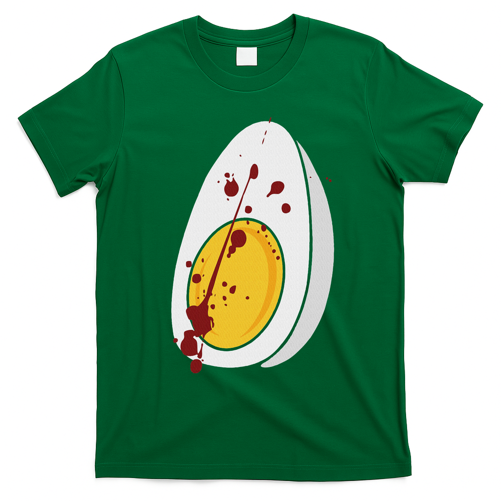 Deviled Egg Costume Halloween Item T-Shirt - Irish Green