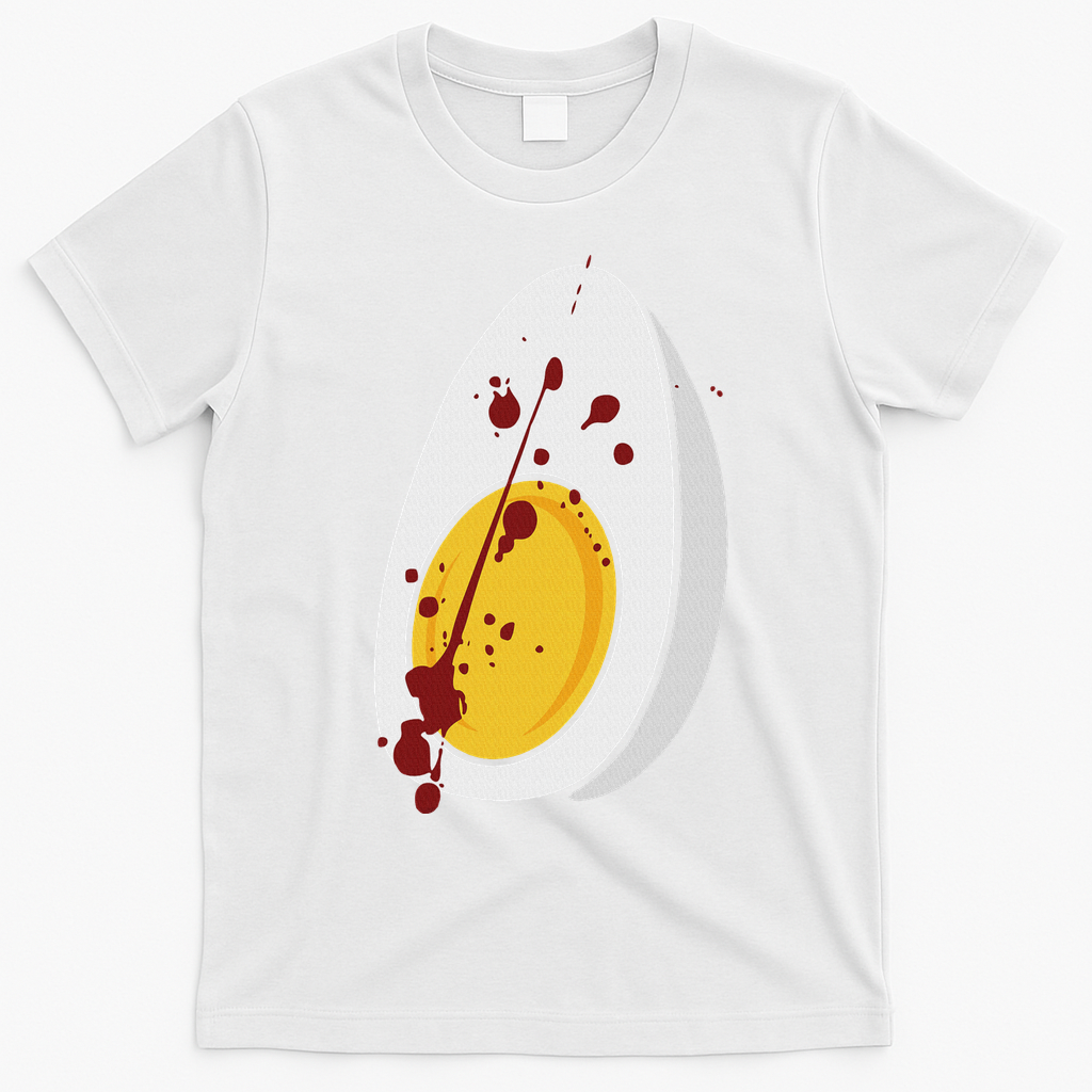 Deviled Egg Costume Halloween Item T-Shirt - White
